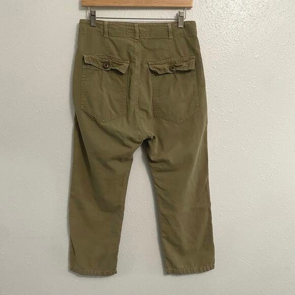 The Great Ranger Cropped Straight Leg Pants Size 26 X 22 Minimalist Clean Girl - Picture 2 of 11